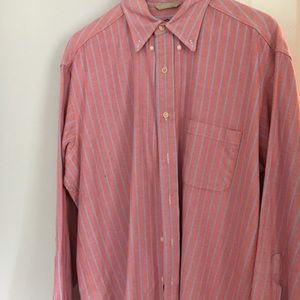 Bills long sleeve dress shirt dry cleaned only.